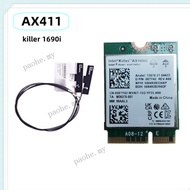 Intel Killer 1690i AX411 tri-band built-in wireless network card WiFi 6E DELL7710 X14 Bluetooth 5.3