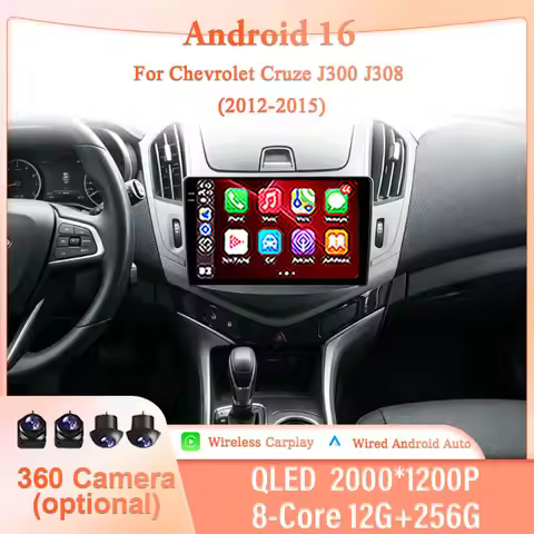 9" Android 16 for Chevrolet Cruze J300 J308 2012-2015 Car Multimedia Player Wireless CarPlay GPS Nav