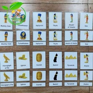 3-part flashcards - Ancient Egypt (Ancient Egypt)