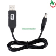 Usb 5V to 5V 9V 12V Converter Cable (For Wifi Modem When Power Outage)