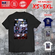 UPPERMOON Demon Slayer Kokushibo Anime Cartoon Short Sleeve Cotton Baju T-Shirt UPM-SS-0001