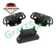 (1pc) Münster Engine Mounting Set ISZ4101 for Isuzu Trooper Invader 2.8 1990