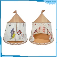[SzgrqkjefMY] Tent Children Play Tent Portable Large Foldable Teepee Play House for Kids Parks Daycare Playgrounds Carnivals