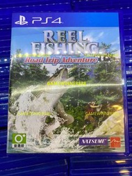 《聖誕禮物首選》（中古二手）PS4遊戲 釣魚模擬遊戲 戶外釣魚公路旅行冒險  Reel Fishing Road Trip Adventure 港版中英日文版