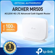 TP-Link Archer MR505 เราเตอร์ใส่ซิม 4G+ Cat6 AC1200 Wireless Dual Band Gigabit Router แค่เสียบซิมการ