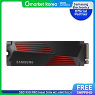Samsung | Officially Certified Ssd 990 Pro Heatsink M.2 2Tb Mz-V9P2T0Cw Free Screw_K