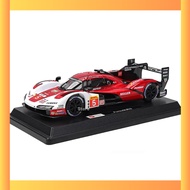 Bburago 1:24 Porsche 963 No.5 Completed LMH Diecast Car Porsche 963 WEC Prototype Racing Car Le Mans