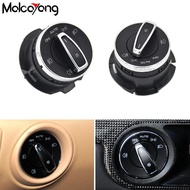 Headlight Lamp Control Switch For Porsche Cayenne Turbo GTS 92A 958 Macan 991 911 991R GT3 Chrome He