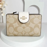 new style 2024 wallet for women Bags official store Authentic new Leather medium long Plain C3454 C6