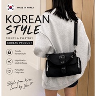 Korean Style Buckle Bag | Y2K Messenger | Women's Crossbody
