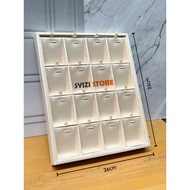 KOYE NECKLACE TRAY (box of 16) - Variation necklace tray jewellery box jewellery tray