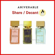 (Share/Decant) Aniverable Extrait De Parfum by Tasya Revina IRIS ARES