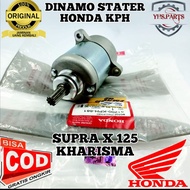 ASLI ORIGINAL DINAMO STATER STARTER HONDA AHM KPH KHARISMA SUPRA X 125 KARISMA