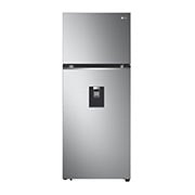 Tủ lạnh LG ngăn đá trên Smart Inverter™ với công nghệ DoorCooling+™ 374L màu bạc GN-D372PS