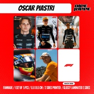 F1 DRIVER PHOTOCARD - OSCAR PIASTRI