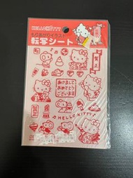 90年代Hello Kitty 刮刮貼紙