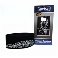 Awing Peci / Awing Songkok / Awing Kopiah Antique Silver Embroidery