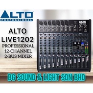 ALTO LIVE1202 PROFESSIONAL 12-CHANNEL 2-BUS MIXER ( LIVE-1202 / LIVE 1202 / 1202 )