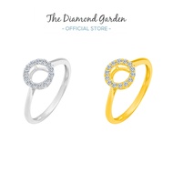 TDG 10K Gold Lab Grown Diamond Circle Ring