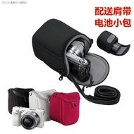 FUQI The Canon EOS M5 M6 Mark II micro single camera bag M10 M50 M100 approximay M200 photography single shoulder bag