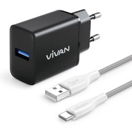 Vivan Power C18C Quick Charging 18W Type C Charger Android Quick Charging Charger