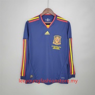 2010 Spain Away Long Sleeve Retro Soccer Jersey Football #TORRES
