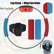 Accessories Kit for Nintendo Switch Ring Fit Adventure, 2 Ring Con Non-Slip Grips and 1 Adjustable E