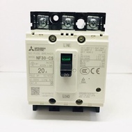 ( โปรโมชั่น++) คุ้มค่า MITSUBISHI เบรกเกอร์ MCCB รุ่น NF30 CS 3P 10A 15A 20A 30A มิตซูบิชิ ราคาสุดคุ
