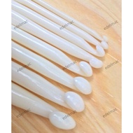 1pc | Retail White Plastic Crochet Hook Needles | Crochet Hook