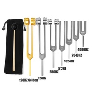 128Hz 256Hz 512Hz 1024Hz 2048Hz 4096Hz Medical Neurological Chakras Tuning Fork Set for Sound Healin