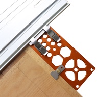 340mm Aluminum Alloy Track Saw Square Guide,90° Right Angle Circular Saws Square Stop Compatible wit