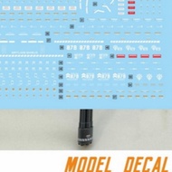 20260707 MASTER detail-up water slide decal applicable to H027 HG 1/144 Gouf Custom Model is Not Con
