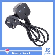 UK British Standard Power M/F Type 3 Prong Extension Cord, UK Extension Cord, Power Extension Cable