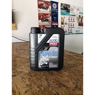 MINYAK HITAM LIQUI MOLY 4T 15W50 15W-50 SEMI SYNTHETIC
