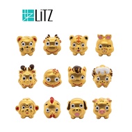 LITZ 916 (22K) Gold Zodiac Charm GP9