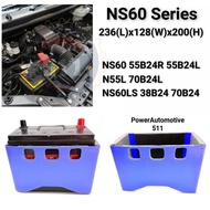 NS60 NS60LS 38B24 40B24 46B24 50B24 55B24 70B24 Battery Protection Cover - Perodua / Proton / Honda
