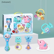 [tutuout] 1/7PCS Newborn Sensory Teether Baby Development Games Baby Rattles Toys Educational Infant