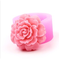 4D flower silicone jelly mold