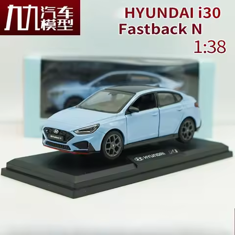 Diecast 1:38 Scale i30 Fastback N HYUNDAI Alloy Car Model