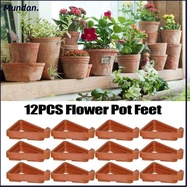 MUNDAN Plant Flower Pot Feet Stand, Potted Indoor Outdoor Flower Pot Feet, Invisible Display Garden 