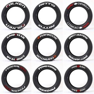 Car Tire Letter Sticker 3D Three-Dimensional English Letter Tire Sticker Tire Unique Modification