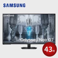 SAMSUNG 43吋 Odyssey Neo G7 Mini LED 平面電競顯示器 S43CG700NC