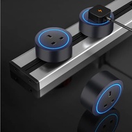 [SIRIM] Vhome /Nezens Power Track Socket Switch 32A Power Line Long Flat Pin / Multi/ USB With LED L