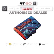 SanDisk GamePlay microSD (128GB/256GB/512GB/1TB) C10 V30 U3 190MB/s A2 Card (Support AAA/3D/VR game 