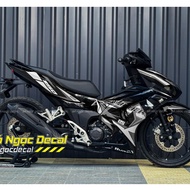 Winner X V3 V4 car sticker Glossy Black Winner X V3 Accessories Winner X V4 Accessories