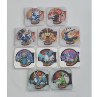 Pokemon Tretta Best Selection BS Dialga Groudon Black Kyurem Giratina Xerneas Master Class 4 Star Chips