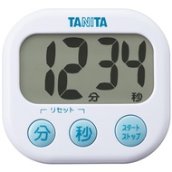 TANITA Kitchen Study Timer Washable Large Display Loud 100min Magnet Stand Pink Big Display Timer TD