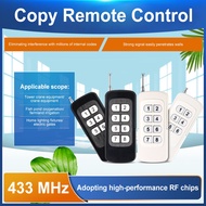 ☞☏┋ 315MHz/433MHz Remote Control Duplicator 6/8 Buttons Garage Door Gate Opener Universal Copy Remote Controller for Electric Gate