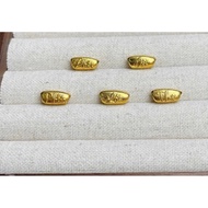 Phuc Loc Tho Rice bead Charm, size 8mm, material AU 417 - 10karat gold, not plated, durable and stur