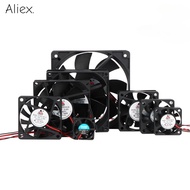 Small Fan Radiator 5V12V Computer Inverter Power Chassis CPU3cm4cm5cm6/7/8/9/12cm